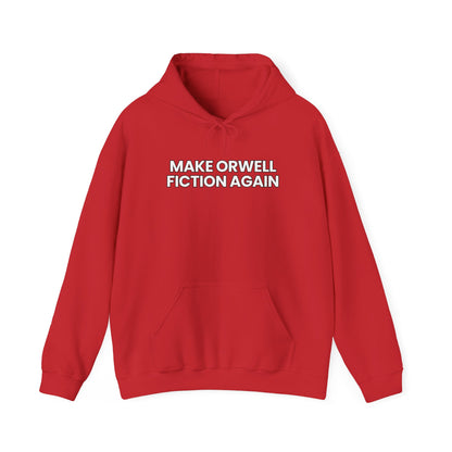 Unisex Heavy Blend™ Hooded Sweatshirt – "Make Orwell Fiction Again"