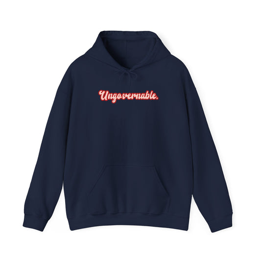 "Ungovernable II" Unisex Heavy Blend Hoodie - Front & Back Design