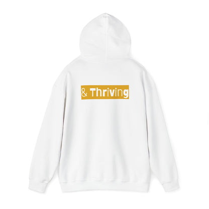 Unisex Heavy Blend™ Hooded Sweatshirt – "Unvaxxed & Thriving"