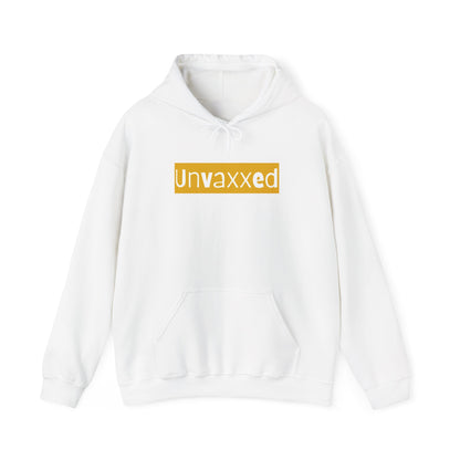 Unisex Heavy Blend™ Hooded Sweatshirt – "Unvaxxed & Thriving"