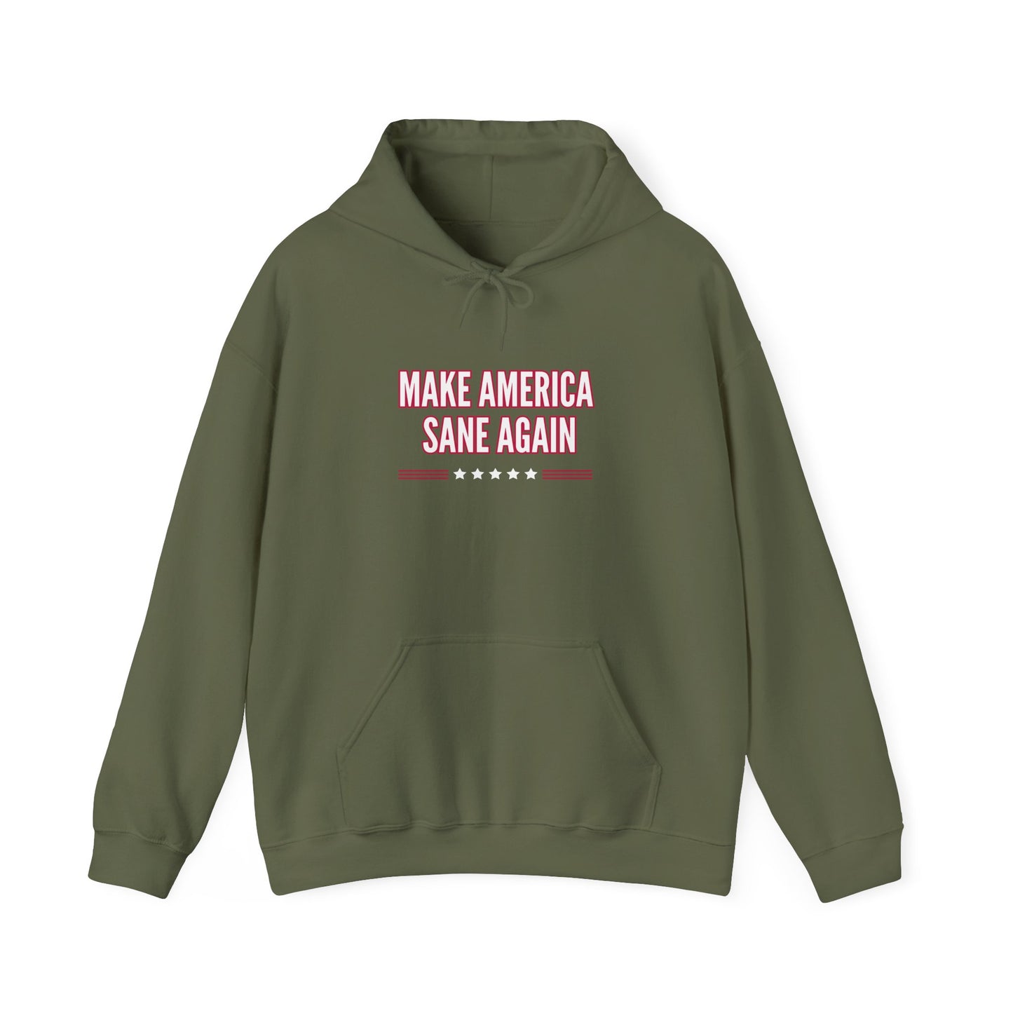 Unisex Heavy Blend™ Hooded Sweatshirt – "Make America Sane Again"