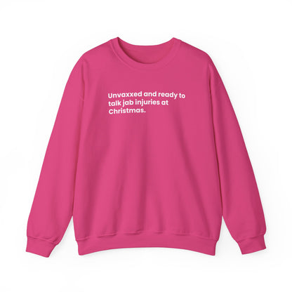 Unvaxxed Christmas Unisex Heavy Blend™ Crewneck Sweatshirt