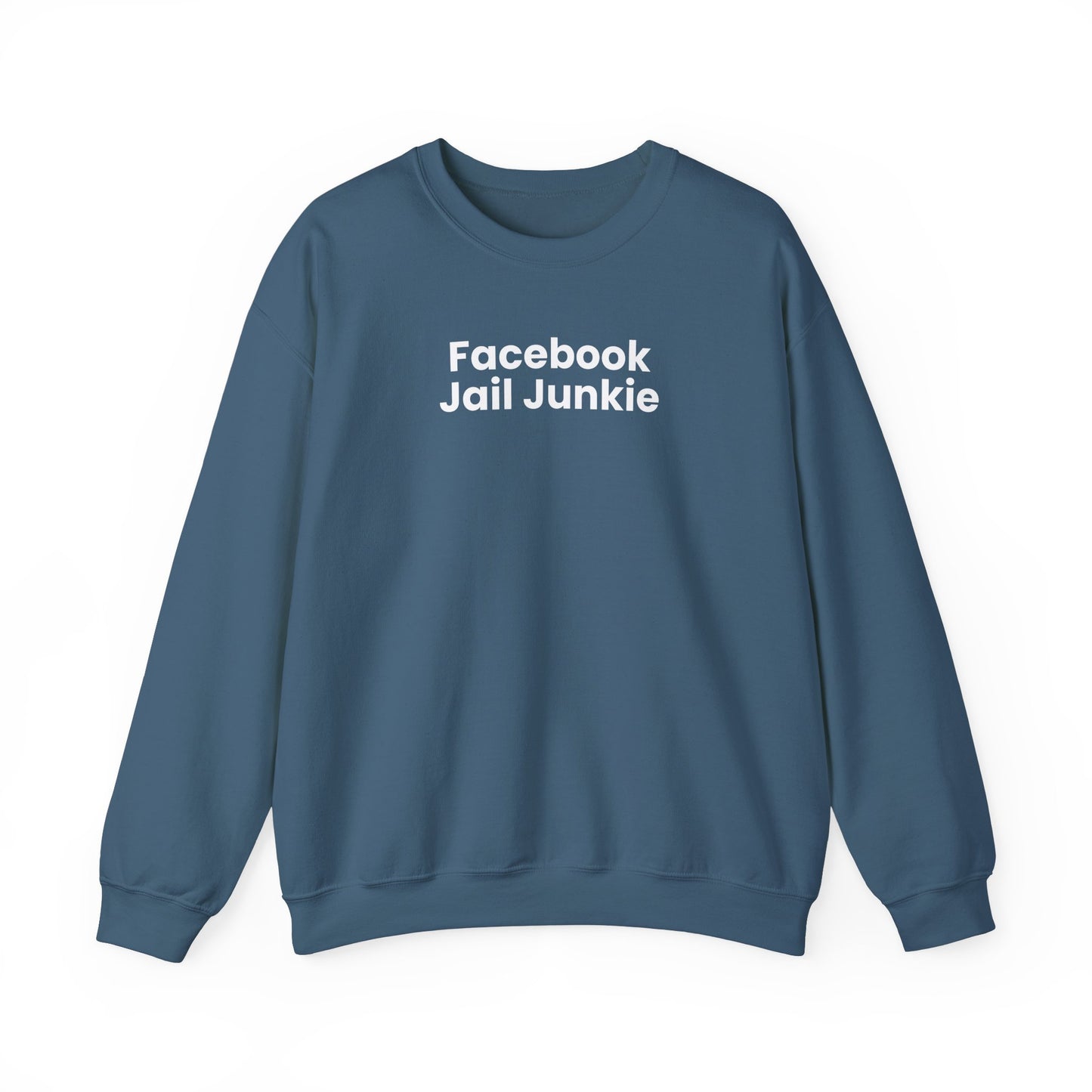 Facebook Jail Junkie Unisex Heavy Blend™ Crewneck Sweatshirt