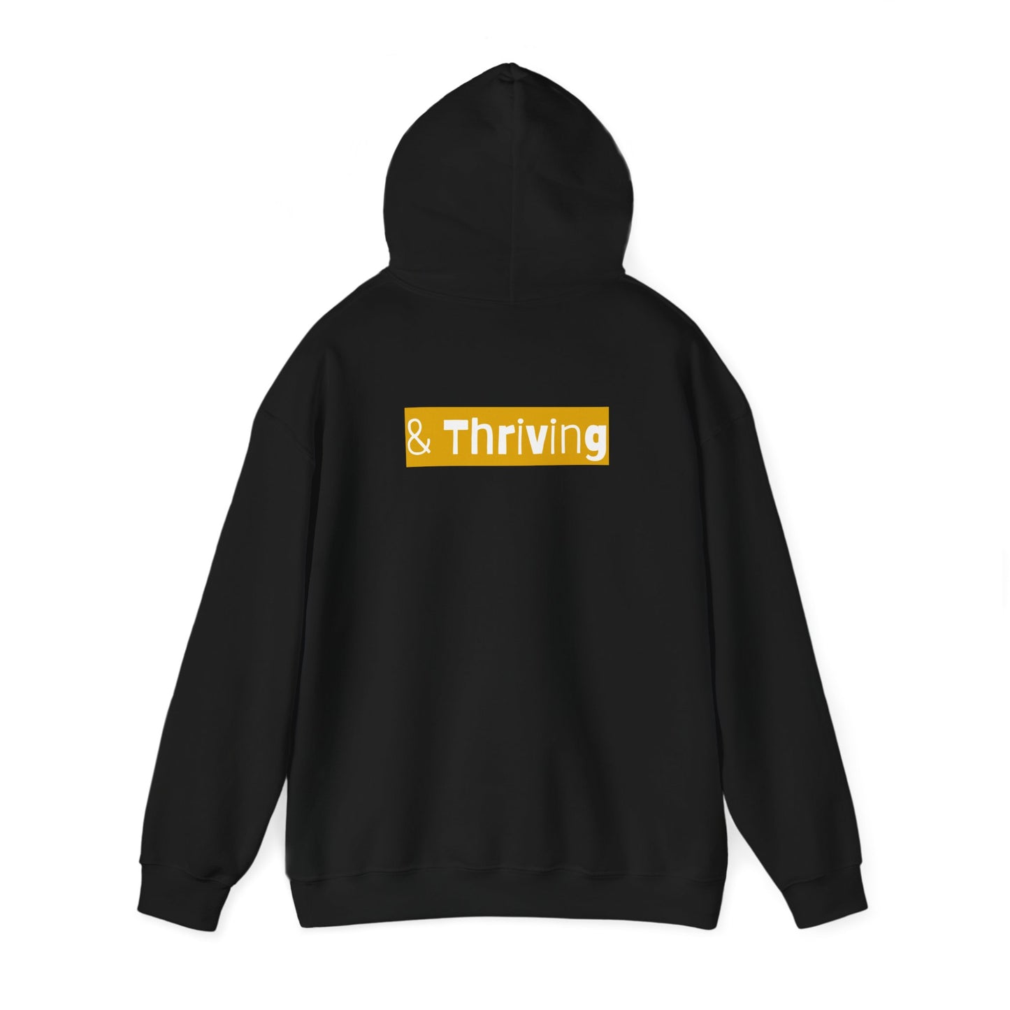 Unisex Heavy Blend™ Hooded Sweatshirt – "Unvaxxed & Thriving"