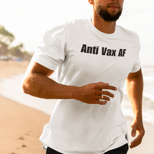 Unisex Soft-Style T-Shirt – "Anti Vax AF"